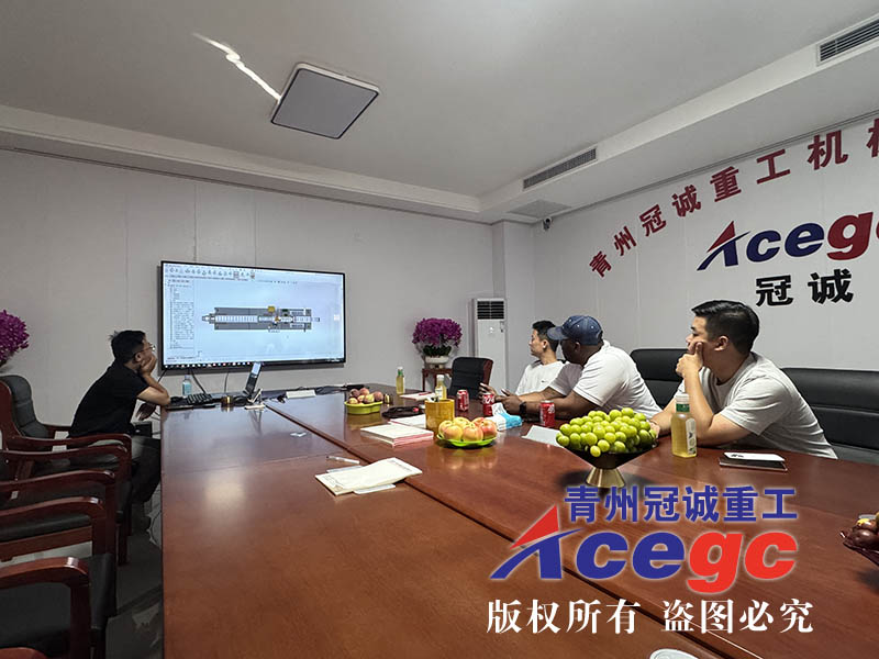 哥倫比亞客戶實地考察沙金設備